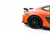 Maxton Design - Rear Splitter (with Vertical Bars) Porsche 718 Cayman GTS 982C - Royal Body Kits