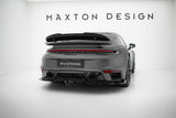 Maxton Design - Rear Splitter (with Vertical Bars) Porsche 911 Turbo S Sport Package 992 - Royal Body Kits