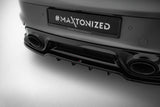 Maxton Design - Rear Splitter (with Vertical Bars) Porsche 911 Turbo S Sport Package 992 - Royal Body Kits
