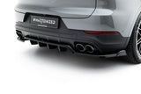 Maxton Design - Rear Splitter (with Vertical Bars) Porsche Cayenne SUV / Coupe MK3 (Facelift) - Royal Body Kits