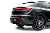 Maxton Design - Rear Splitter (with Vertical Bars) Porsche Macan EV MK1 - Royal Body Kits