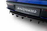 Maxton Design - Rear Splitter (with Vertical Bars) Porsche Taycan Turbo S MK1 - Royal Body Kits