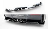 Maxton Design - Rear Splitter (with Vertical Bars) + Rear Side Splitters Chevrolet Corvette Z06 C7 Rear Diffuser Maxton Design royalty-bespoke.myshopify.com