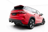 Maxton Design - Rear Splitter (with Vertical Bars) Skoda Kodiaq RS MK2 - Royal Body Kits