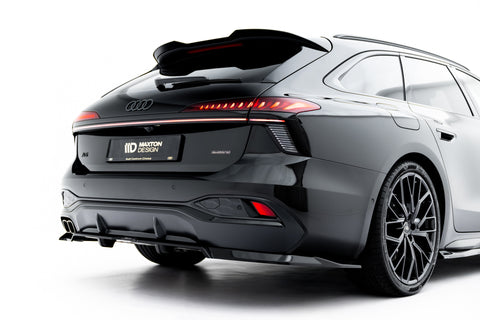 Maxton Design - Rear Splitter (with Vertical Bars) V.1 Audi A6 S-Line C9 - Royal Body Kits