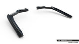 Maxton Design - Rear Splitter (with Vertical Bars) V.1 BMW Series 5 / i5 M-Pack Sedan / Touring G60 / G61 - Royal Body Kits