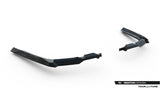 Maxton Design - Rear Splitter (with Vertical Bars) V.1 BMW Series 5 / i5 M-Pack Sedan / Touring G60 / G61 - Royal Body Kits