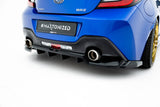 Maxton Design - Rear Splitter (with Vertical Bars) V.1 Subaru BRZ MK2 - Royal Body Kits