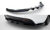 Maxton Design - Rear Splitter (with Vertical Bars) V.1 Tesla Model 3 Performance MK1 (Facelift) - Royal Body Kits