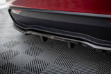 Maxton Design - Rear Splitter (with Vertical Bars) V.1 Tesla Model 3 Project Highland (Facelift) Rear Diffuser Maxton Design royalty-bespoke.myshopify.com