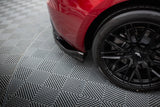 Maxton Design - Rear Splitter (with Vertical Bars) V.1 Tesla Model 3 Project Highland (Facelift) Rear Diffuser Maxton Design royalty-bespoke.myshopify.com
