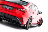 Maxton Design - Rear Splitter (with Vertical Bars) V.2 Audi RS3 Sedan 8Y (Facelift) - Royal Body Kits