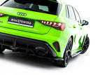 Maxton Design - Rear Splitter (with Vertical Bars) V.2 Audi RS3 Sportback 8Y (Facelift) - Royal Body Kits