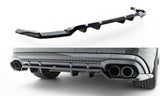 Maxton Design - Rear Splitter (with Vertical Bars) V.2 Audi SQ8 / Q8 S-Line MK1 (Facelift) Rear Diffuser Maxton Design royalty-bespoke.myshopify.com