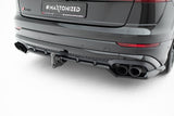 Maxton Design - Rear Splitter (with Vertical Bars) V.2 Audi SQ8 / Q8 S-Line MK1 (Facelift) Rear Diffuser Maxton Design royalty-bespoke.myshopify.com