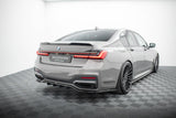 Maxton Design - Central Rear Splitter (with Vertical Bars) V.2 BMW Series 7 M-Pack G11 (Facelift) Rear Diffuser Maxton Design royalty-bespoke.myshopify.com