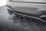 Maxton Design - Central Rear Splitter (with Vertical Bars) V.2 BMW Series 7 M-Pack G11 (Facelift) Rear Diffuser Maxton Design royalty-bespoke.myshopify.com