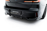 Maxton Design - Rear Splitter (with Vertical Bars) V.2 BMW Series 7 M-Pack G70