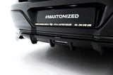 Maxton Design - Rear Splitter (with Vertical Bars) V.2 BMW Series 7 M-Pack G70
