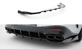 Maxton Design - Rear Splitter (with Vertical Bars) V.2 Mercedes Benz AMG GT 63 C192 - Royal Body Kits