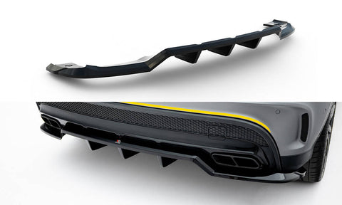 Maxton Design - Rear Splitter (with Vertical Bars) V.2 Mercedes Benz GLA 45 AMG X156 - Royal Body Kits