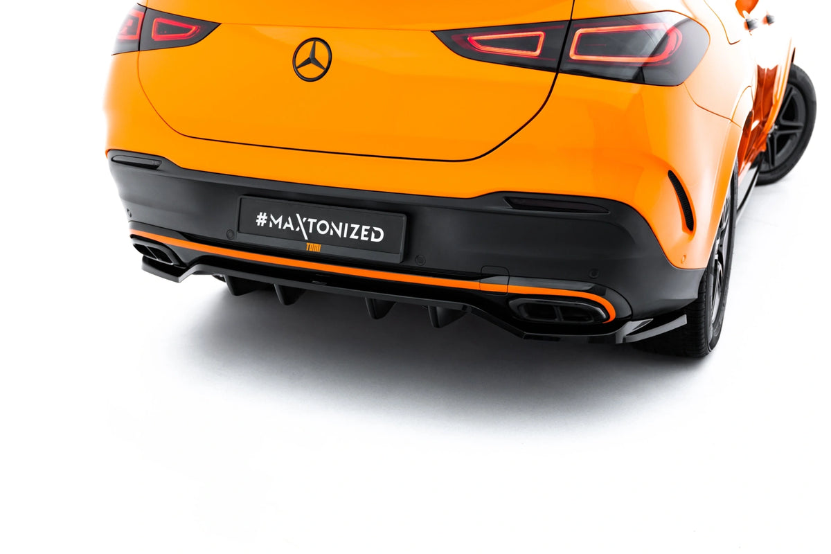 C167 Maxton Design - Rear Splitter (with Vertical Bars) V.2 Mercedes Benz ...