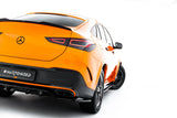 Maxton Design - Rear Splitter (with Vertical Bars) V.2 Mercedes Benz GLE-Class Coupe AMG-Line C167 / C167 Facelift - Royal Body Kits