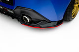 Maxton Design - Rear Splitter (with Vertical Bars) V.2 Subaru BRZ MK2 - Royal Body Kits