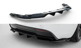 Maxton Design - Rear Splitter (with Vertical Bars) V.2 Tesla Model 3 Performance MK1 (Facelift) - Royal Body Kits
