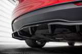 Maxton Design - Rear Splitter (with Vertical Bars) V.2 Tesla Model 3 Project Highland (Facelift) Rear Diffuser Maxton Design royalty-bespoke.myshopify.com