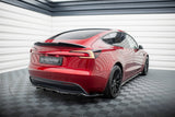 Maxton Design - Rear Splitter (with Vertical Bars) V.2 Tesla Model 3 Project Highland (Facelift) Rear Diffuser Maxton Design royalty-bespoke.myshopify.com