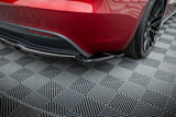 Maxton Design - Rear Splitter (with Vertical Bars) V.2 Tesla Model 3 Project Highland (Facelift) Rear Diffuser Maxton Design royalty-bespoke.myshopify.com