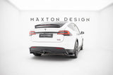 Maxton Design - Rear Splitter (with Vertical Bars) V.2 Tesla Model X MK1 (Facelift) Rear Diffuser Maxton Design royalty-bespoke.myshopify.com