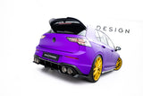 Maxton Design - Rear Splitter (with Vertical Bars) V.2 Volkswagen Golf R MK8 (Facelift) - Royal Body Kits