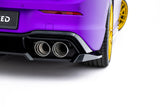 Maxton Design - Rear Splitter (with Vertical Bars) V.2 Volkswagen Golf R MK8 (Facelift) - Royal Body Kits