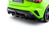 Maxton Design - Rear Splitter (with Vertical Bars) V.3 Audi RS3 Sportback 8Y (Facelift) - Royal Body Kits