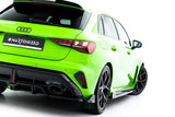 Maxton Design - Rear Splitter (with Vertical Bars) V.3 Audi RS3 Sportback 8Y (Facelift) - Royal Body Kits