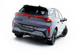 Maxton Design - Rear Splitter (with Vertical Bars) V.3 Cupra Terramar MK1 (Version with Towbar) - Royal Body Kits