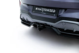 Maxton Design - Rear Splitter (with Vertical Bars) V.3 Cupra Terramar MK1 (Version with Towbar) - Royal Body Kits