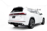 Maxton Design - Rear Splitter (with Vertical Bars) Volkswagen Atlas R-Line MK1 (Facelift 2) - Royal Body Kits