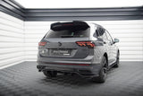 Maxton Design - Rear Splitter (with Vertical Bars) Volkswagen Tiguan R-Line MK2 (Facelift) - Royal Body Kits