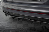 Maxton Design - Rear Splitter (with Vertical Bars) Volkswagen Tiguan R-Line MK2 (Facelift) - Royal Body Kits
