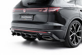 Maxton Design - Rear Splitter (with Vertical Bars) Volkswagen Touareg R-Line MK3 (Facelift) - Royal Body Kits