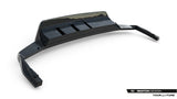 Maxton Design - Rear Splitter (with Vertical Bars) Volkswagen Touareg R-Line MK3 (Facelift) - Royal Body Kits