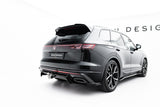 Maxton Design - Rear Splitter (with Vertical Bars) Volkswagen Touareg R-Line MK3 (Facelift) - Royal Body Kits