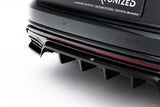 Maxton Design - Rear Splitter (with Vertical Bars) Volkswagen Touareg R-Line MK3 (Facelift) - Royal Body Kits