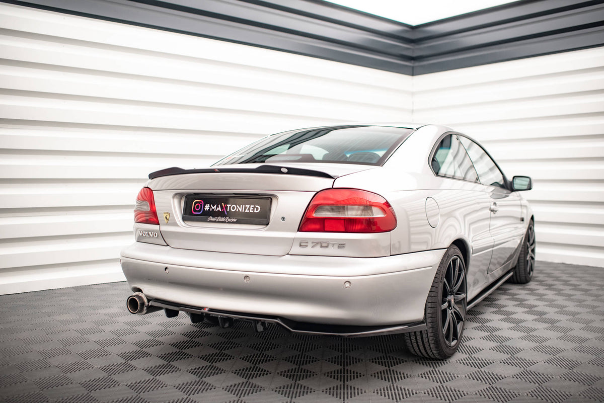 Maxton Design - Rear Splitter (with Vertical Bars) Volvo C70 MK1 - VO ...