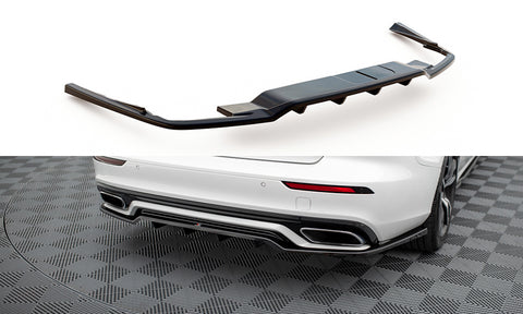 Maxton Design - Rear Splitter (with Vertical Bars) Volvo S60/V60 R-Design MK3 - Royal Body Kits