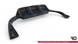 Maxton Design - Rear Splitter (with Vertical Bars) Volvo XC60 MK1 (Facelift) - Royal Body Kits