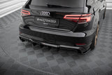 Maxton Design - Rear Valance Audi A3 S-Line Sportback 8V (Facelift) Rear Diffuser Maxton Design royalty-bespoke.myshopify.com